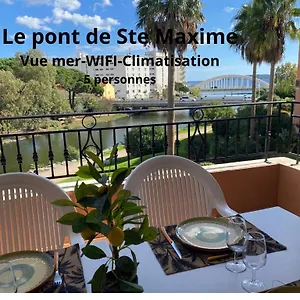 T3 Terrasse, Vue Et Piscine Appartement Sainte-Maxime